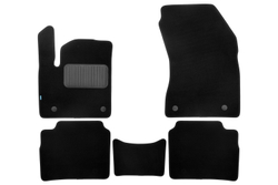 Коврики в салон для NISSAN X-Trail 2023- 5D, 5шт (текстиль) KLEVER0503606722110KH