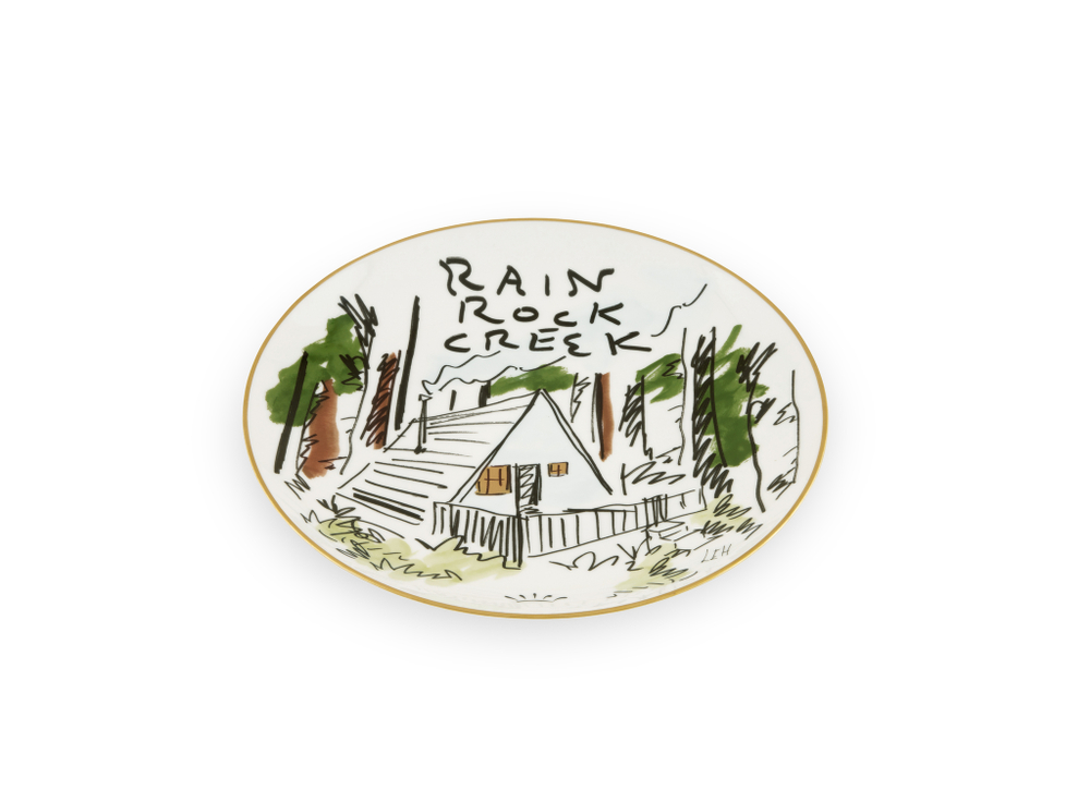 Тарелка сервировочная Richard Ginori Rain Rock Creek, 27 см