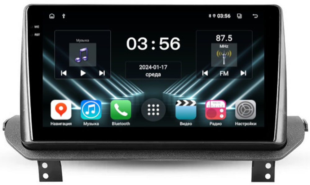 Магнитола Mitsubishi Outlander 4 2021+ (без штатного 360) - FarCar DX10-9617 монитор 10.36" IPS на Android 13, 4+64Гб, CarPlay