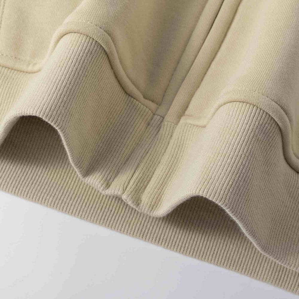 Худи Ymkashix Zip HTF песочный/графитовый