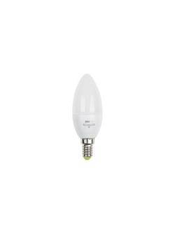Лампа светодиодная PLED-ECO 5Вт C37 свеча матовая 3000К тепл. бел. E14 400лм 230В 50Гц JazzWay 1036834A