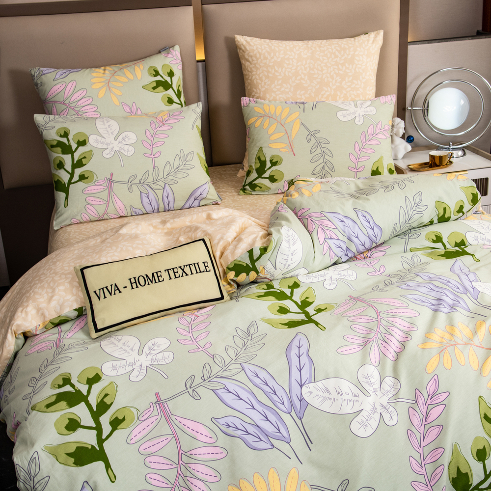 Комплект постельного белья Люкс Сатин 100% хлопок A279