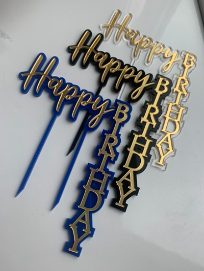 Happy Birthday угловой