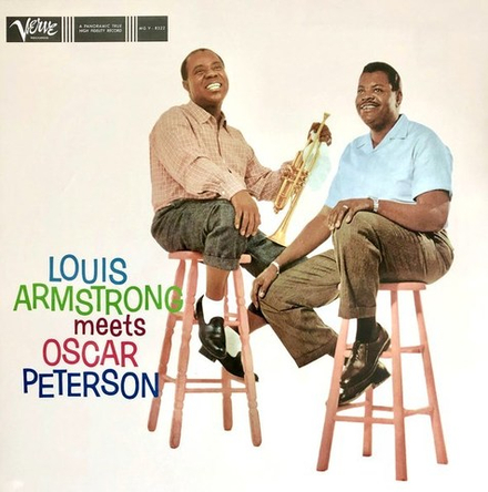LOUIS ARMSTRONG - LOUIS ARMSTRONG MEETS OSCAR PETERSON (ACOUSTIC SOUNDS) (LP)