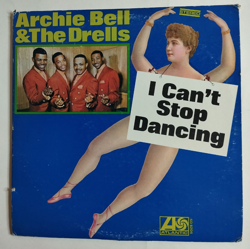 Винтажная виниловая пластинка LP Archie Bell and The Drells I Can't Stop Dancing (USA 1968)