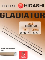 Спиннинг Gladiator 3,0m 15-40g