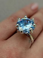 Кольцо Blue La Princesse