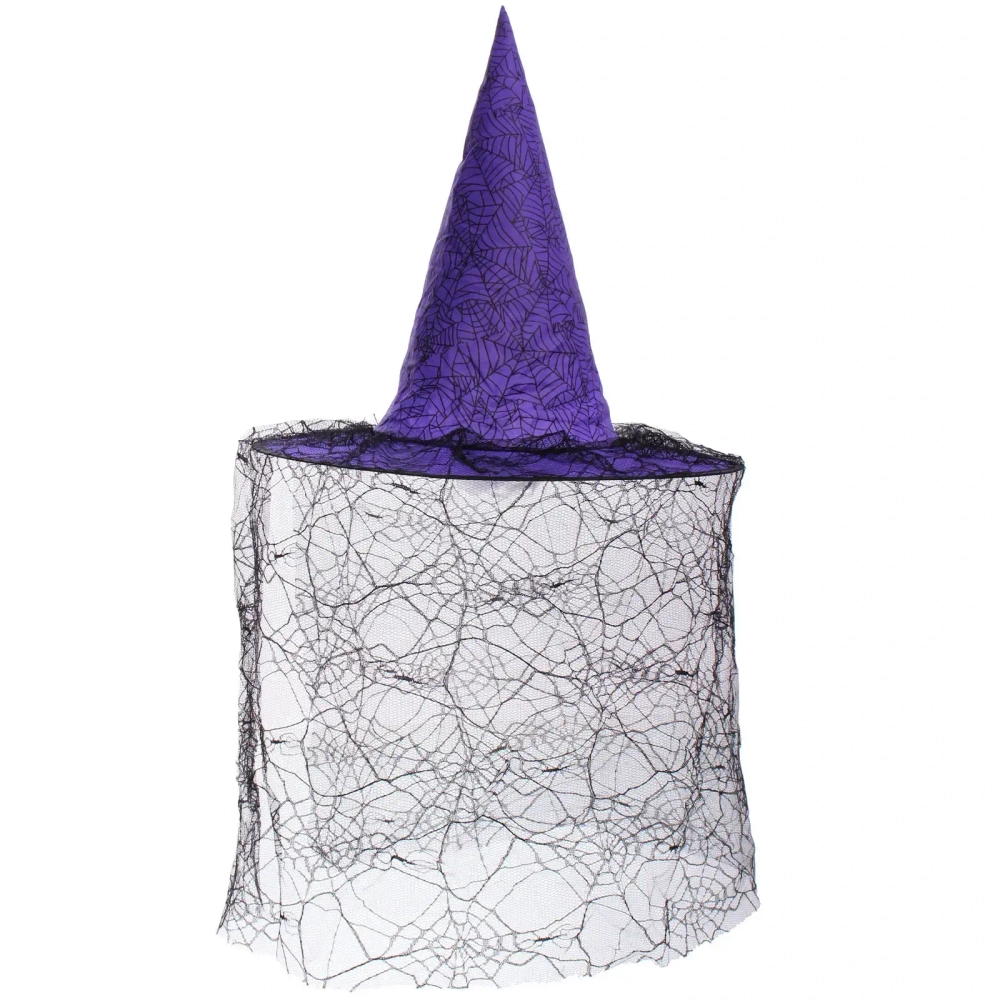 Шляпа карнавальная «Вечерная тайна», фиолетовый