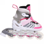 Коньки раздвижные, роликовые с ледовым блоком Sportage Flash R213 (pазмер 34-38)