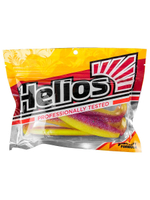 Виброхвост Helios Trofey 5.5"/14см Red Lemon 4шт. (HS-25-050)