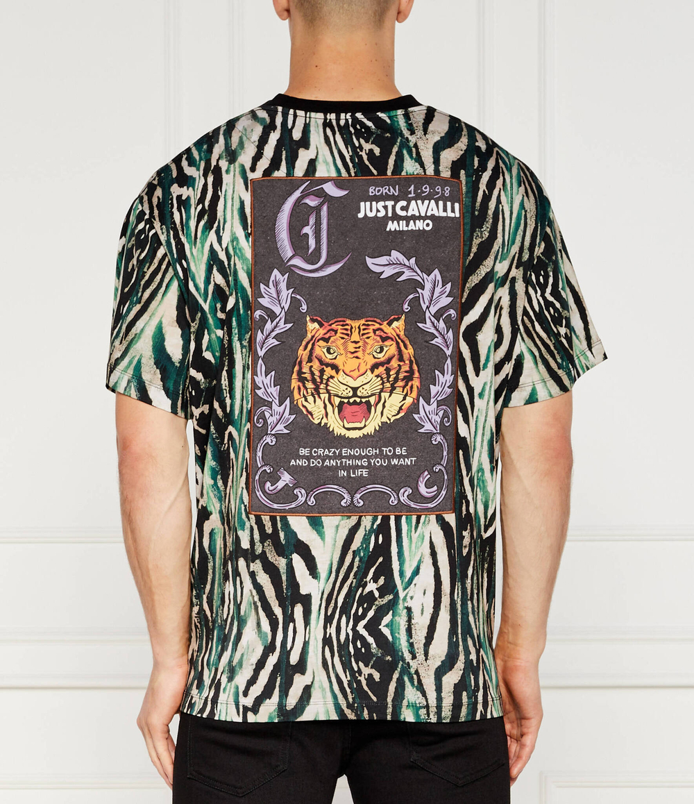 Футболка Just Cavalli - зеленый(77OAHE06CJ110)