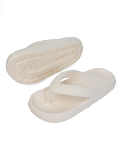 Шлепанцы женские белые