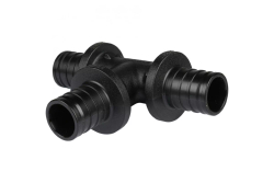 Тройник надвижной пластиковый Rehau (Рехау) 25х25х25