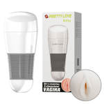 Мастурбатор вагина Baile Pretty Love Kitty, без вибрации, 20,5 см