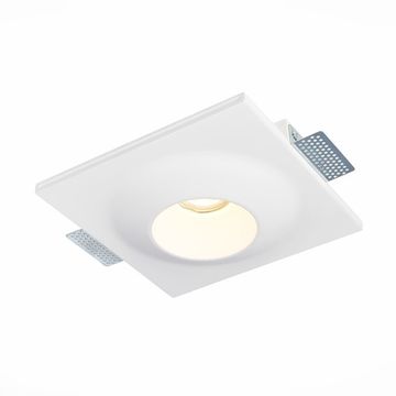 Встраиваемый светильник из гипса 1*GU10 IP20 ST253.508.01 белый Gypsum ST-Luce