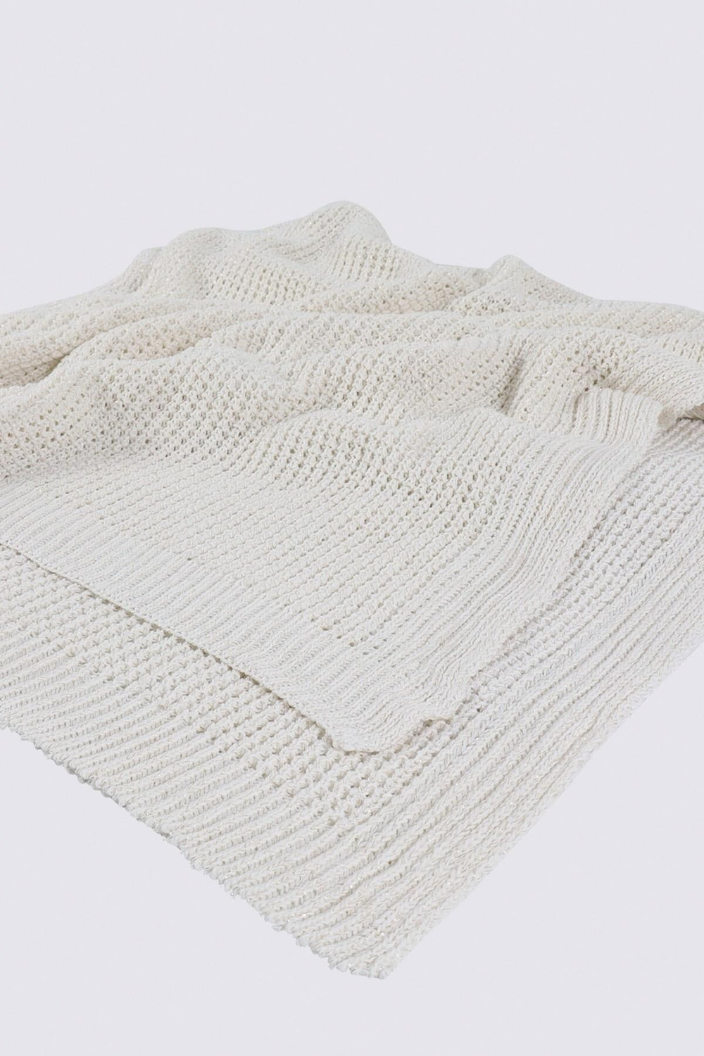 Вязанный плед из органического хлопка Ecocotton