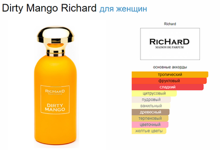 RicHard Dirty Mango (duty free парфюмерия)