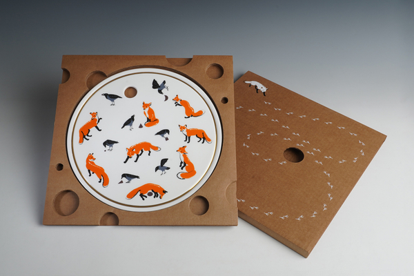 Сырная доска «Ворона и лисица»