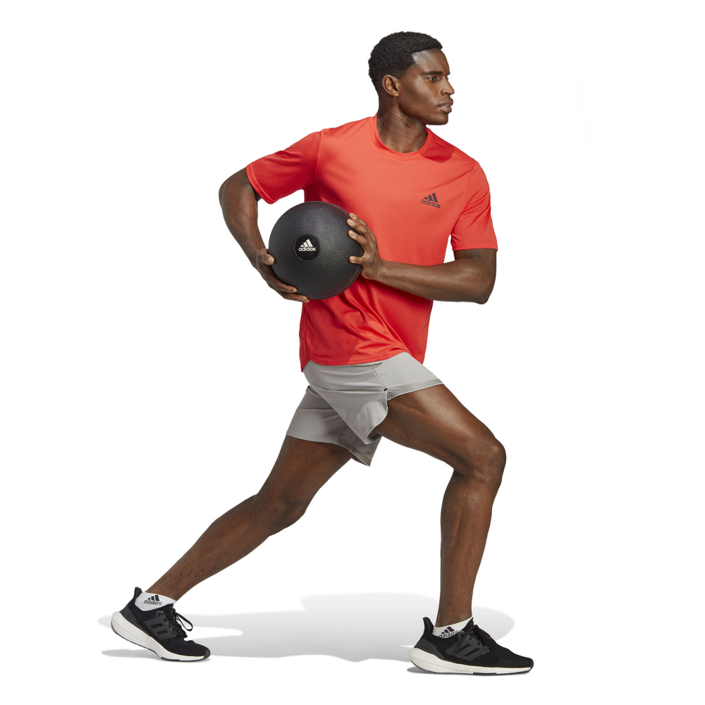 Мужское теннисное поло adidas D4M T-Shirt Men - Orange