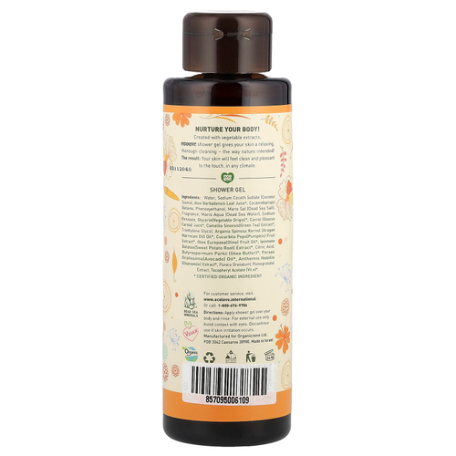 Eco Love, Гель для душа, морковь, тыква и батат, 500 мл (17,6 жидк. унц.)