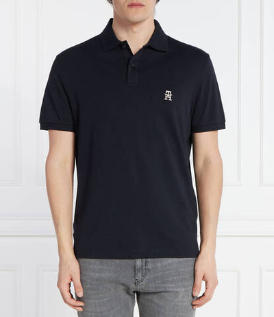 Поло Tommy Hilfiger - темно-синий(MW0MW34783)