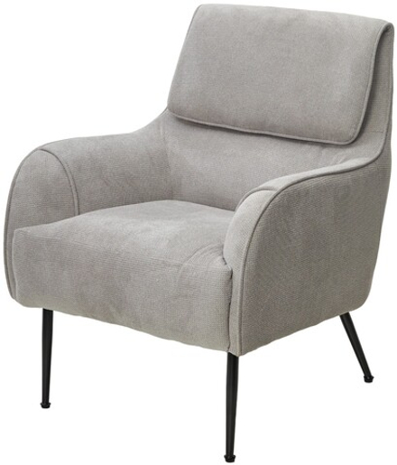 Кресло М-City DISAUR магда (Magda) Cato-16 Серый, ткань, Черный каркас