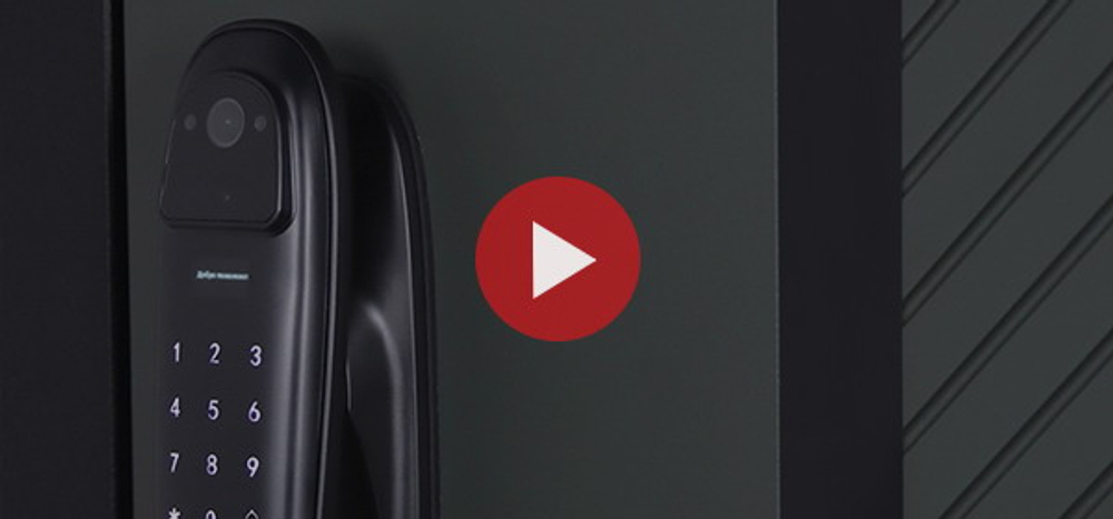 Стальная дверь "Лион" (биометрический замок Smart lock DZ 888). Заказная модель.