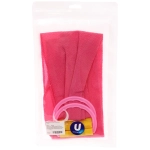 Мочалка для тела жёсткая «Premium - Rikkotto», цвет фуксия, 20*120см (ZIP пакет)