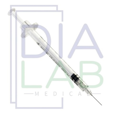 Шприц 1 мл инсулиновый одноразовый стерильный U-100 с интегрированной иглой 29G 0,33х13 мм, 30 шт./уп.