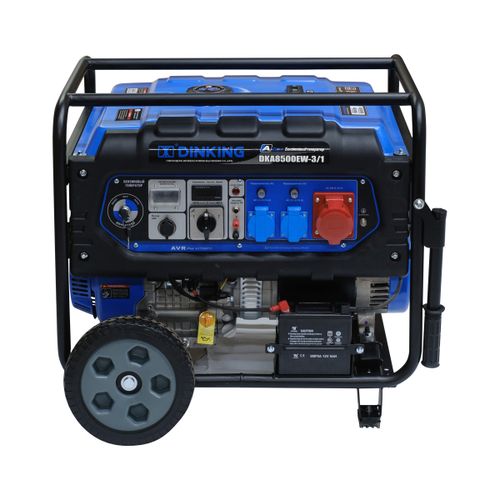 Генератор бензиновый Dinking DKA8500EW-3/1 - [7.8 кВт / 380V] эл. пуск, ATS