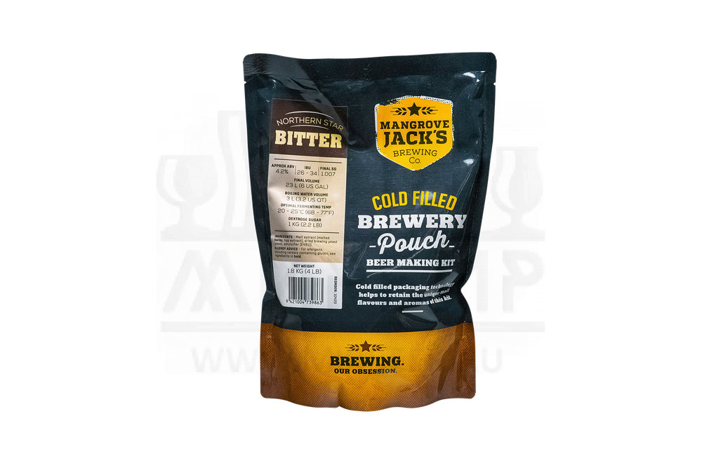 Солодовый экстракт Mangrove Jack's Traditional Series "Northern Star Bitter", 1,8 кг