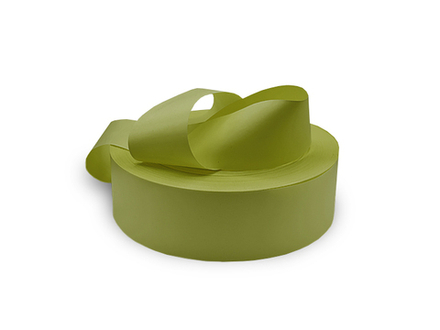 Плиссированная лента МАТОВАЯ 25/40 Оливковая