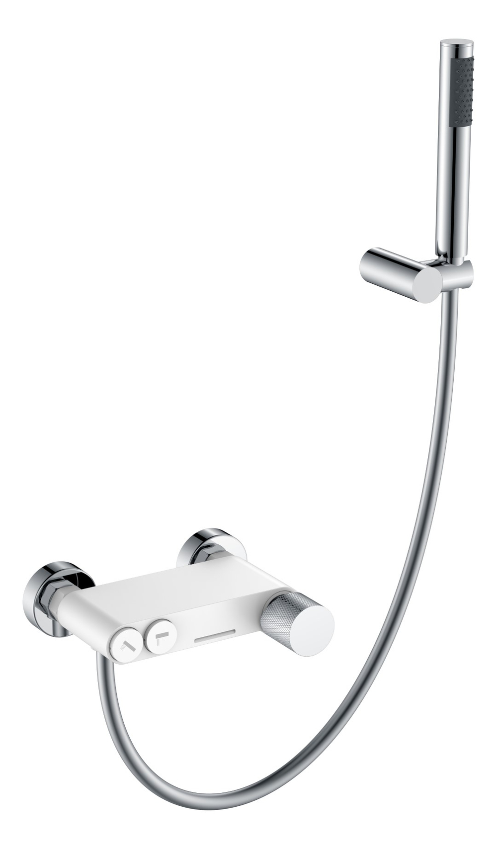 Boheme Смеситель STICK для ванны WHITE TOUCH CHROME