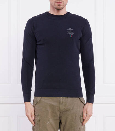 Свитер Aeronautica Militare - темно-синий(MA1394L463)