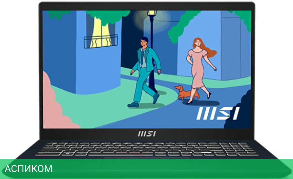 Ноутбук MSI MS-15H1 Modern 15 B12MO-657XBY Windows 11 Pro Star Blue (9S7-15H114-657)