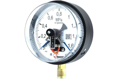 Манометр электроконтактный ДМ2005ф исп V 0-1,6 МПа кт.1,5 d.160 IP40 M20*1,5 РШ