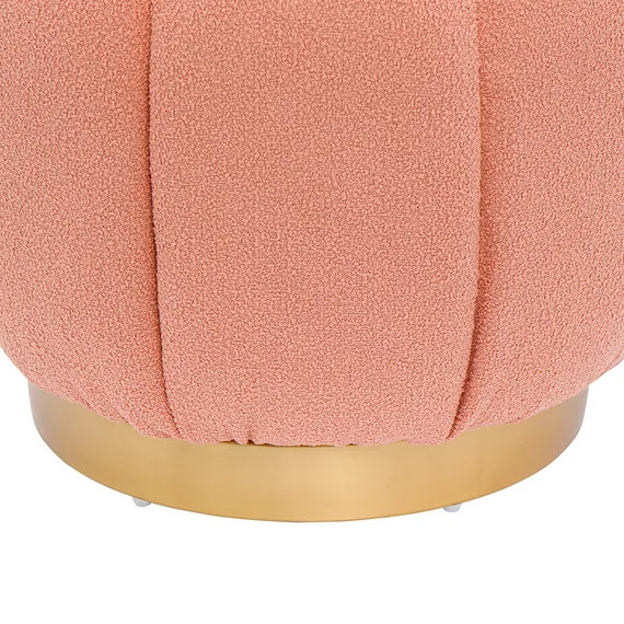 Пуф Swend, персиковый