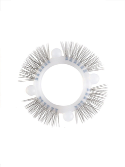 Эластичное кольцо с «ресничками» и 4 шариками