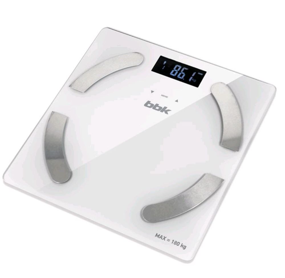 Весы напольные BBK BCS5001GM слоновая кость
