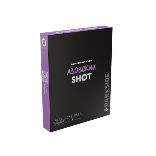 М. Табак для кальяна Dark Side Shot Азовский шейк (Дыня, груша, суфле) 30гр