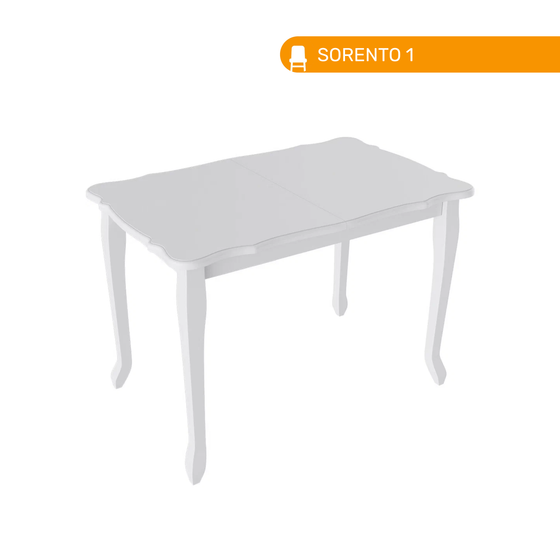 Стол SORENTO 1, цвет белый матовый