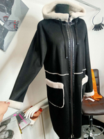 Дублёнка демисезонная, лёгкая двухсторонняя.Турция.Размер-50