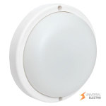 Светильник светодиодный ЖКХ круг ДПО-1100 с оптико-акустическим датчиком движения 12Вт 4000K IP65 LUMA EKF