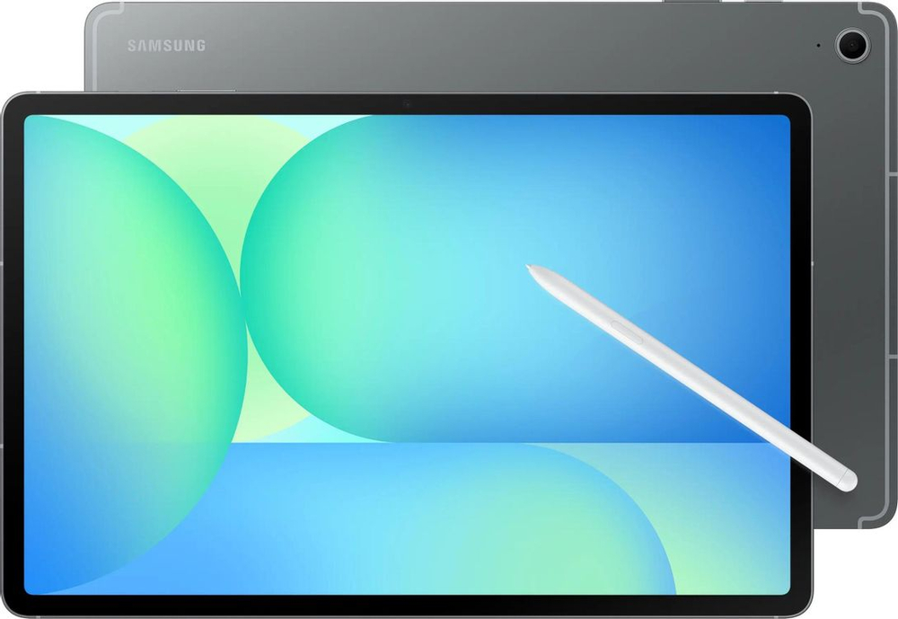 13.1" Планшет Samsung Galaxy Tab S10 FE+ SM-X626B 12/256 GB 1580 5G, 2880 x 1800, 90Гц, Android 15, со стилусом, серый [sm-x626bzapcau]