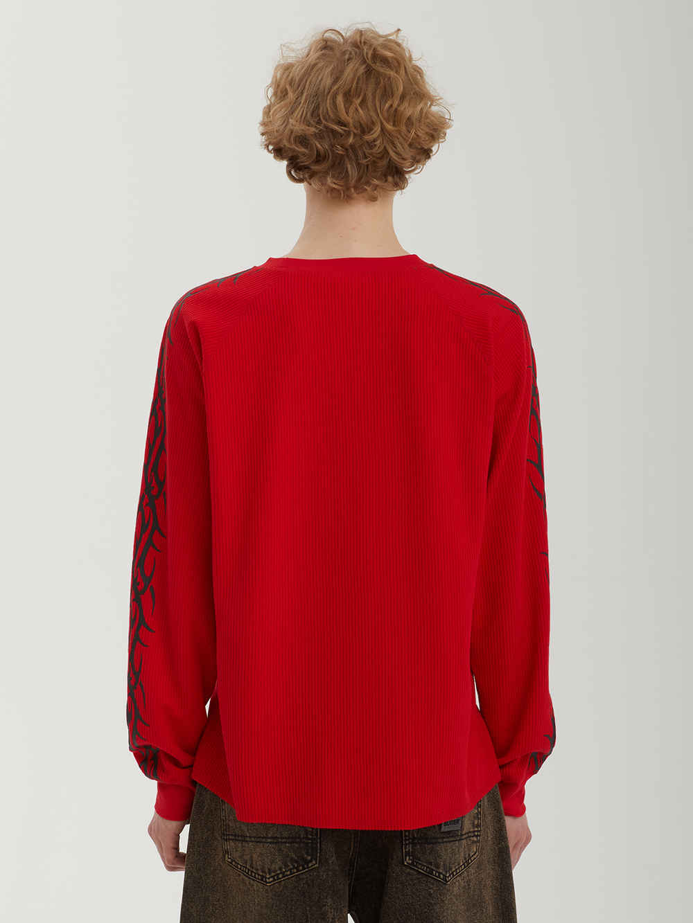 Мужской Лонгслив Red Tribal Thermal