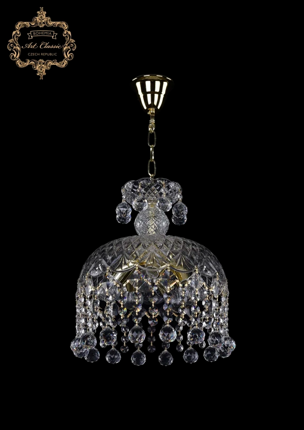 Подвесная люстра Art Classic 14.01 14.01.5.d30.Gd.B