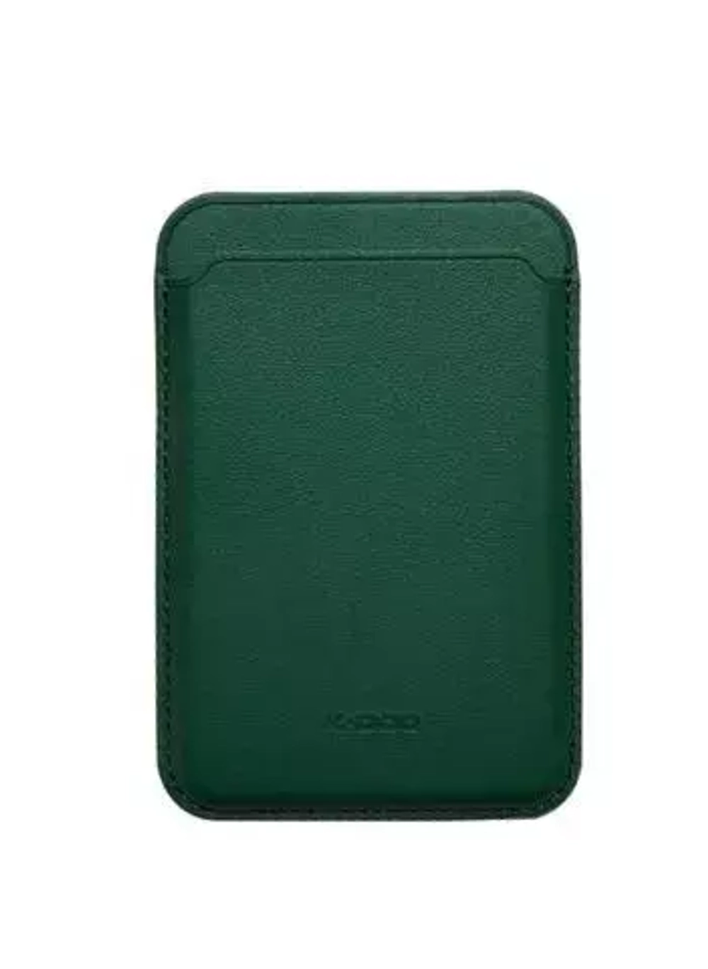 Визитница Leather Magsafe K-Doo green