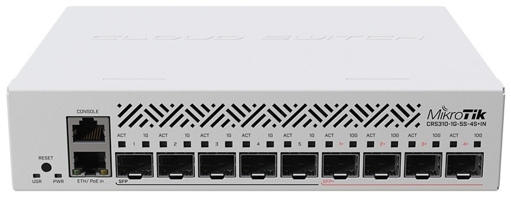 Коммутатор MikroTik CRS310-1G-5S-4S+OUT
