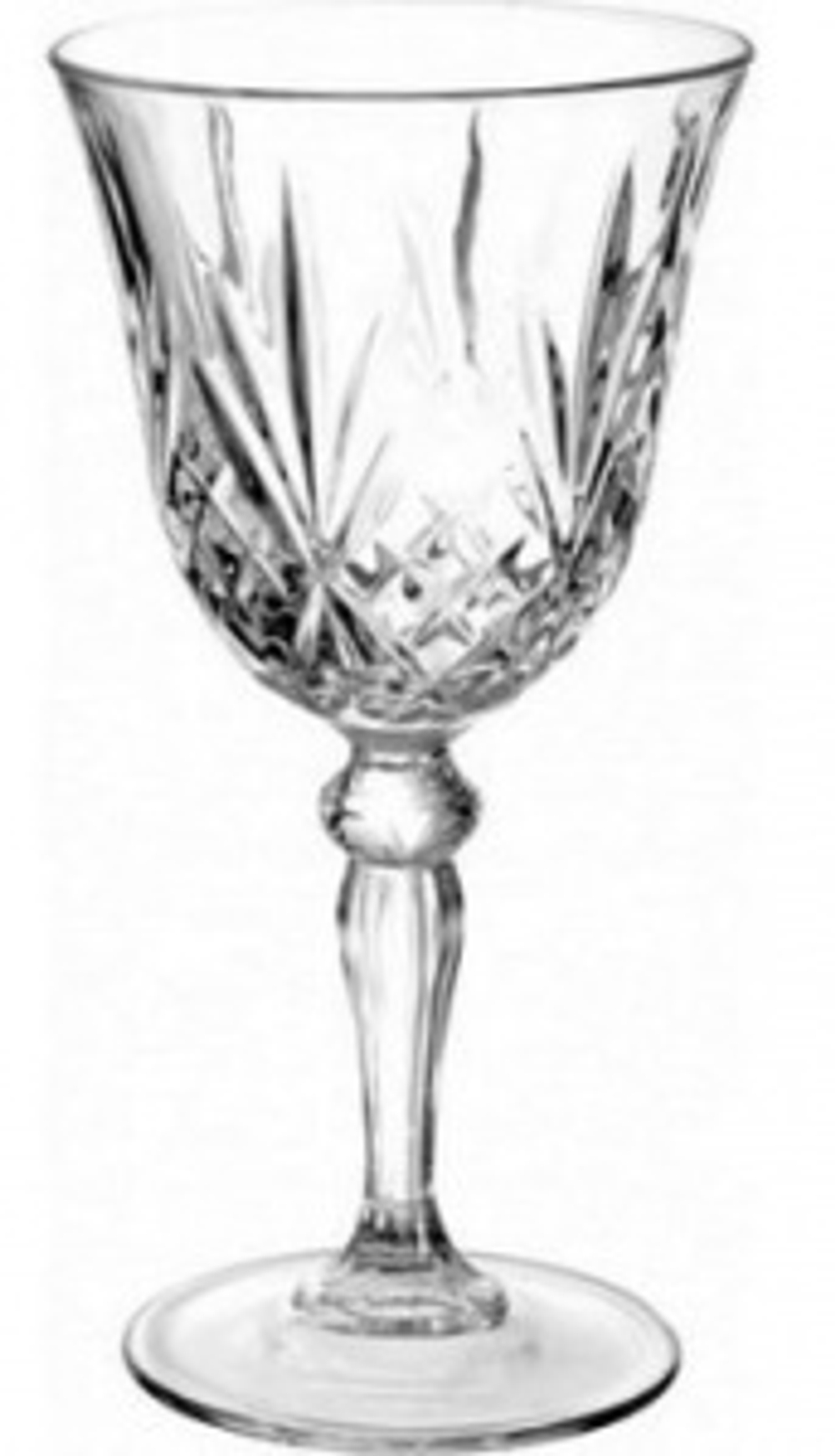 Бокал для красного вина RCR Style Melodia 270 мл, хрустальное стекло, Италия