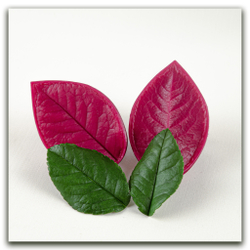 силиконовый молд лист розы